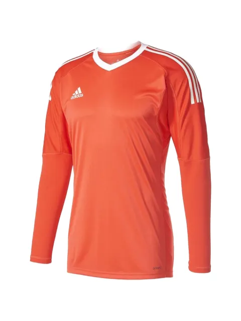 adidas Revigo 17 GK logo-print long-sleeve T-shirt Orange AZ5394