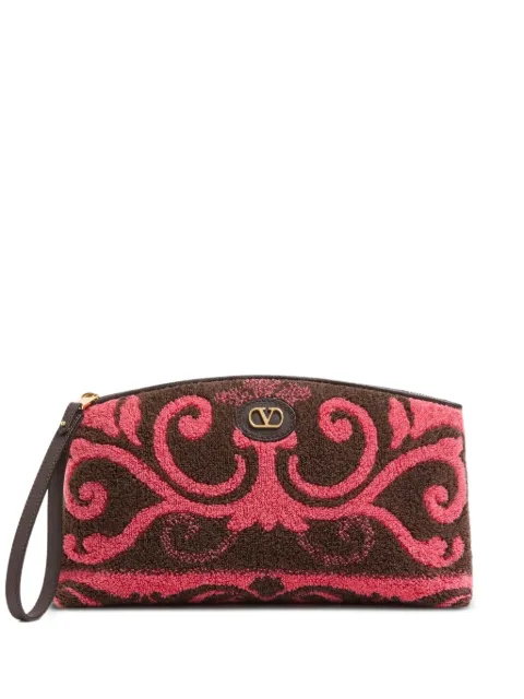 Valentino Garavani Terry cloth clutch Brown WP0BB9KNM