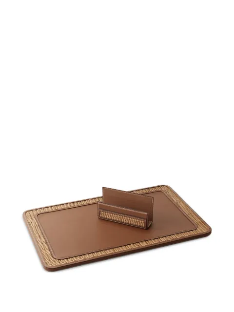 Ralph Lauren Home Bailey desk mat Brown 682P06329001
