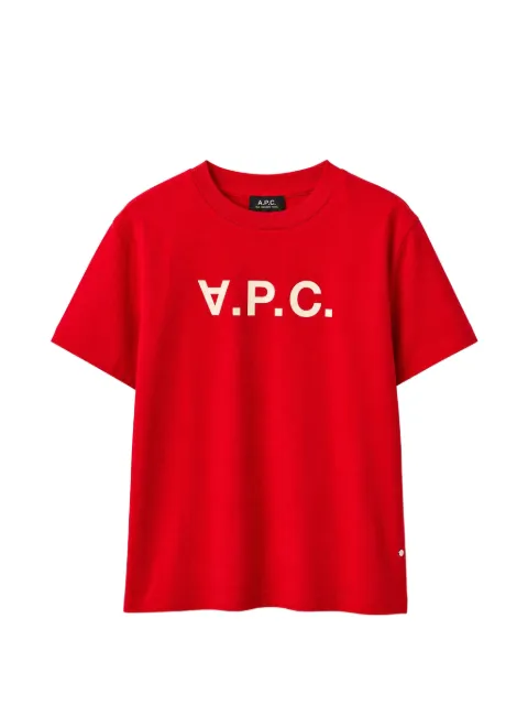 A.P.C. V.P.C. logo T-shirt Red COHMBM26384