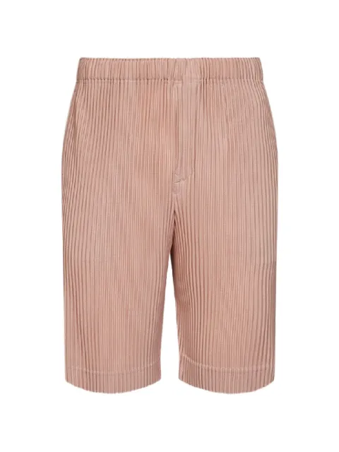 Homme Plissé Issey Miyake pleated shorts Pink JF134