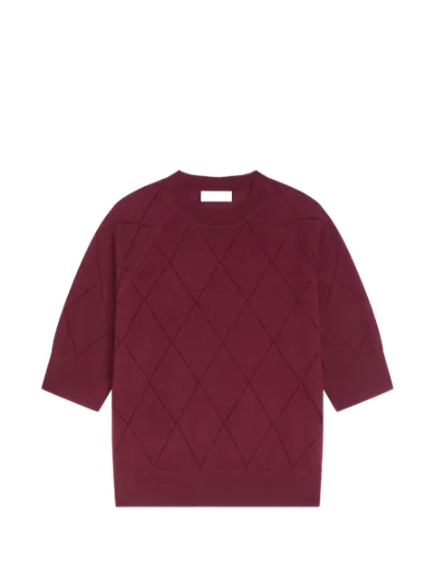 DRIES VAN NOTEN merino sweater Red 2621312004700