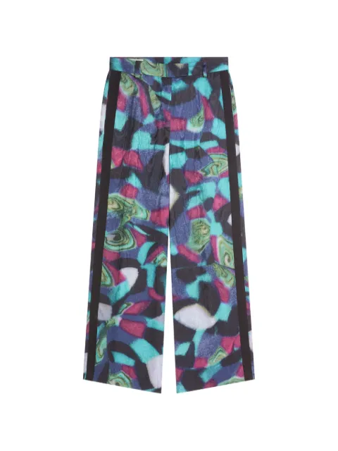 DRIES VAN NOTEN wide leg pants Blue 2621309054025