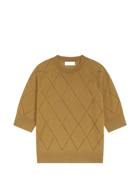 DRIES VAN NOTEN merino sweater Brown 2621312004700