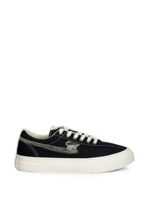 Stepney Workers Club S-Strike embroidered canvas sneakers Black YA25112