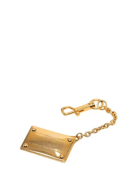Louis Vuitton Pre-Owned 2000-2026 Gold Plated Inventeur and Bag Charm key chain Gold 8YXBG418RGVAHMFN