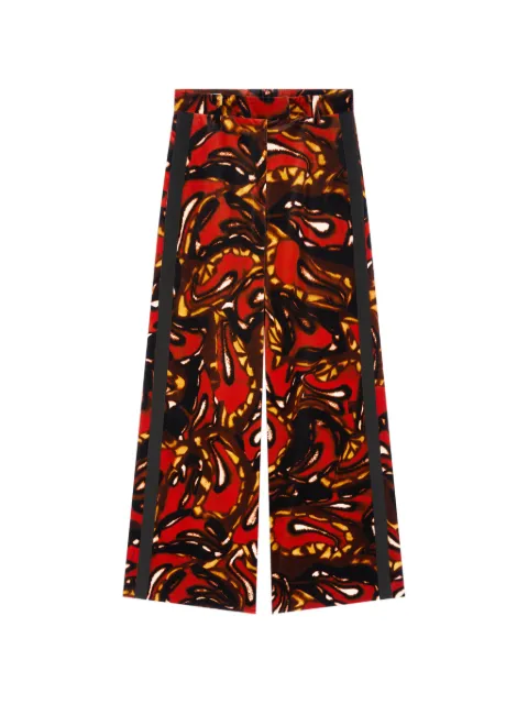 DRIES VAN NOTEN wide leg pants Red 2621309054295
