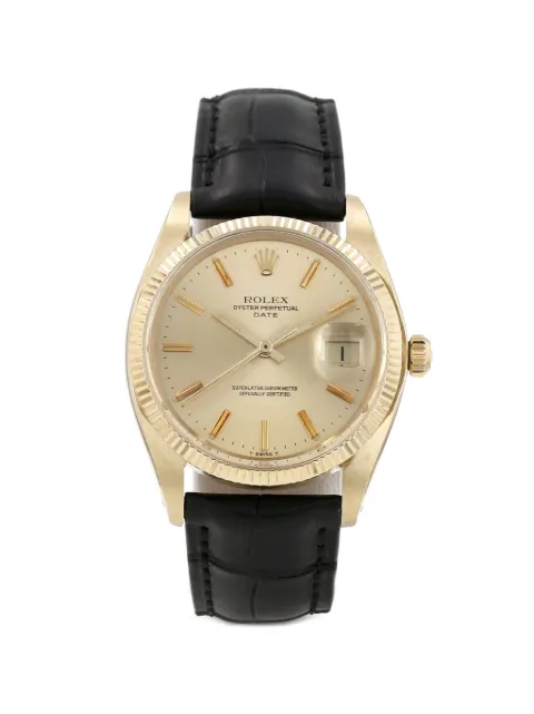 Rolex 1979 Oyster Perpetual Date 34mm watch Gold 431964