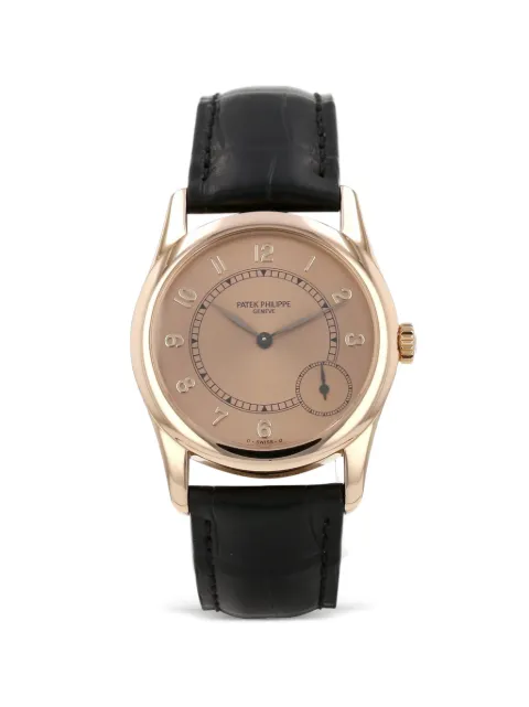 Patek Philippe Pre-Owned 1990s Calatrava 33mm watch Pink 431553