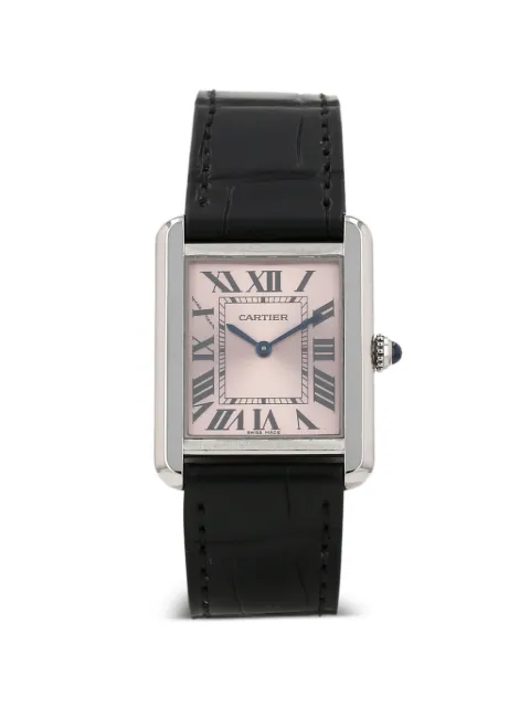 Cartier 2010s Tank Solo 31mm watch Pink 431316