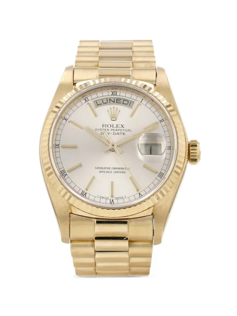 Rolex 1977 Day-Date 36mm watch Silver 428036