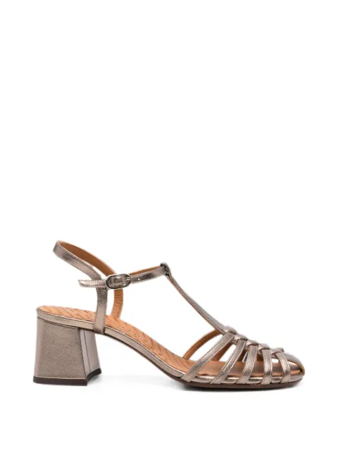 Chie Mihara Mustel cage sandals Gold MUSTEL