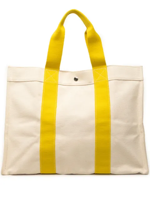 Hermès Pre-Owned 1990-2026 Toile Bora Bora GM tote bag Yellow OSQZV31H2KISO7BL