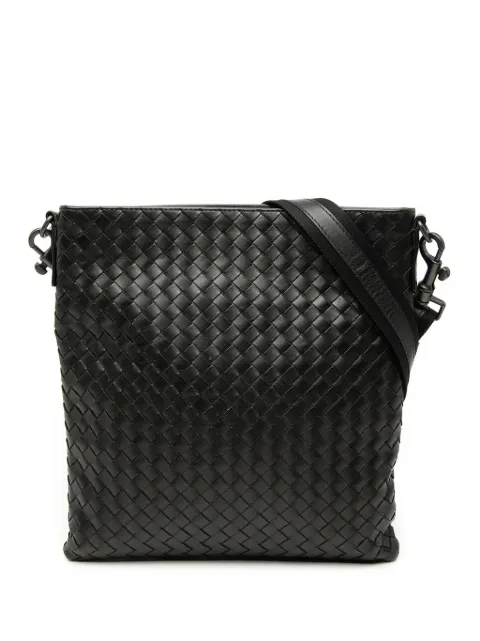 Bottega Veneta Pre-Owned 2010-2026 Nappa Intrecciato VN crossbody bag Black IBJDVJWZAB9NYTQY