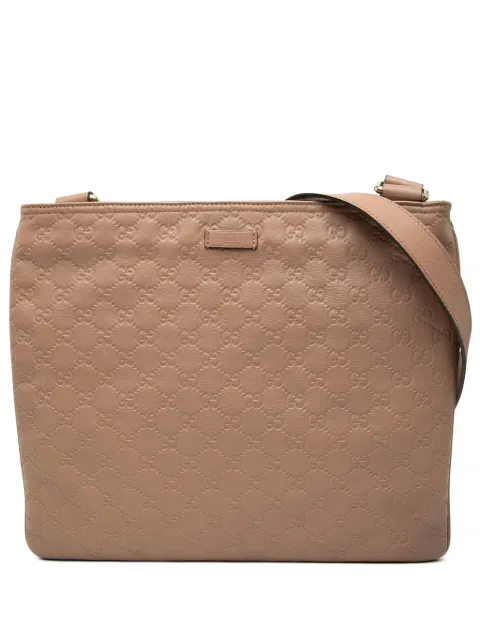 Gucci Pre-Owned 2000-2015 Guccissima crossbody bag Brown 67BY7YMRHNPDGAQN