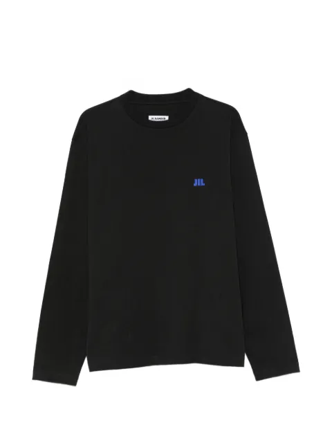 Jil Sander long-sleeve T-shirt Black J22GC0282J45048
