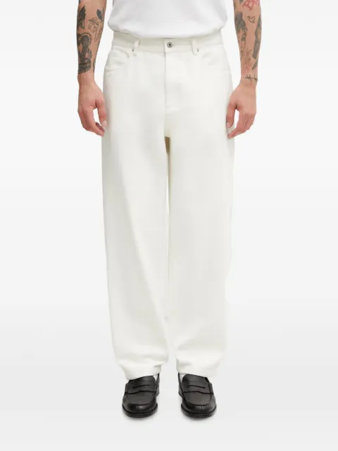 Barbour straight-leg jeans White MTR0795