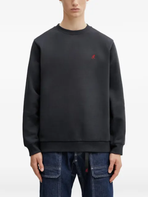 Gramicci logo-embroidered sweater Black G308FT