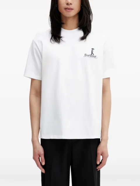 Barbour Oversized T-shirt White MTS1573