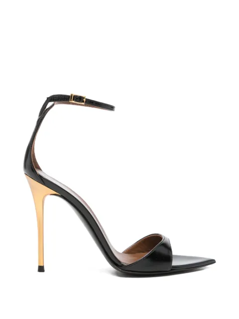 Giuseppe Zanotti pointed-toe buckled sandals Black I500004007