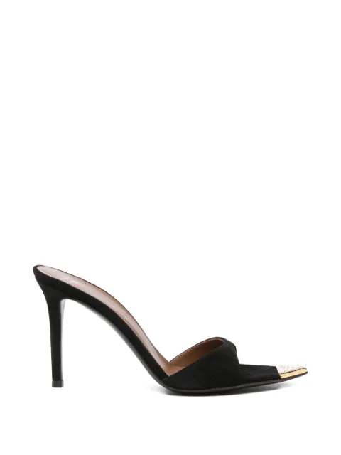 Giuseppe Zanotti Intriigo crystal-embellished pointed-toe sandals Black E600075002