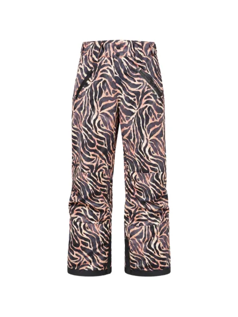 Rip Curl zebra-print logo-print ski pants Black 00MWOU