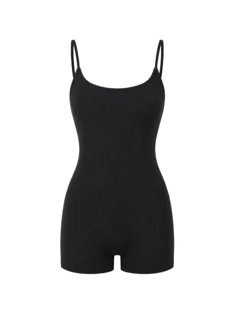 Rip Curl Jane ribbed-knit swimsuit Black 0SLWSW
