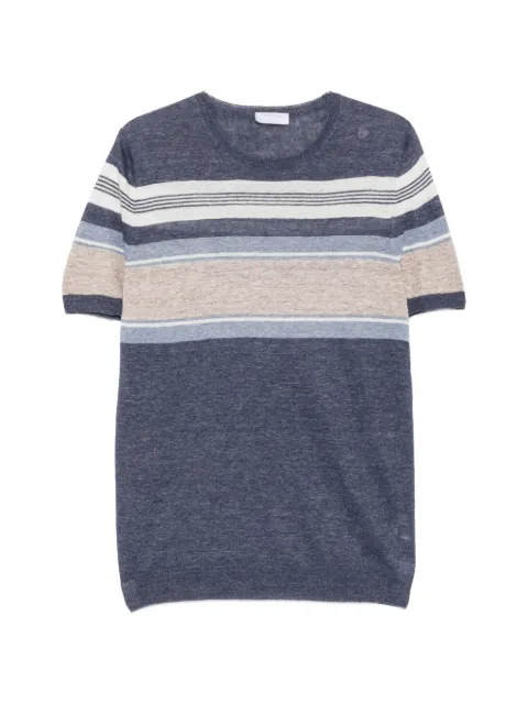 Gran Sasso horizontal-stripe T-shirt Blue 5717724811
