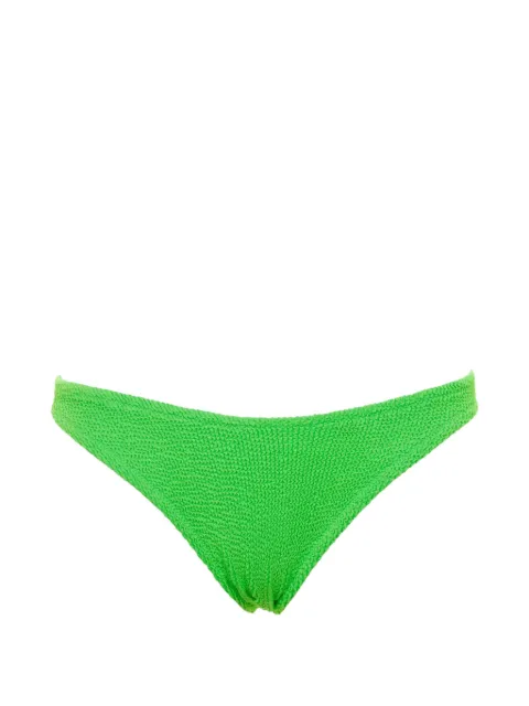 MC2 Saint Barth Elise crinkle bikini bottoms Green ELI0002