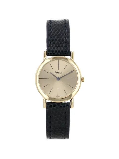 Piaget x Hermès 1970's logo-detail 24mm watch Gold 432106