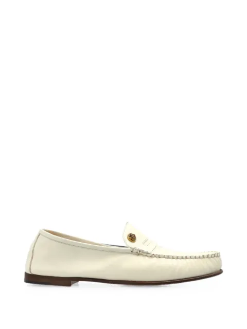 Versace Guanto leather loafers White 10234311A17346