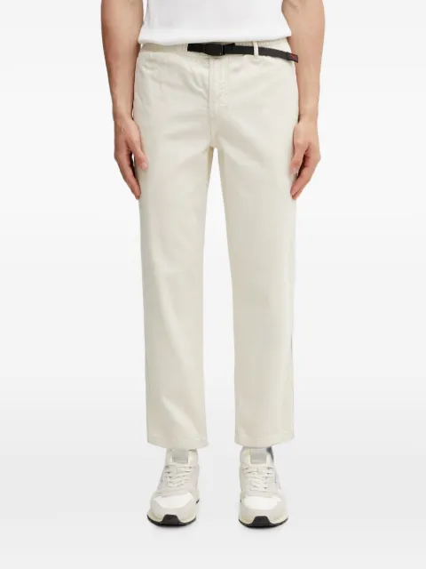 Gramicci belted straight-leg trousers Neutrals G202OGT