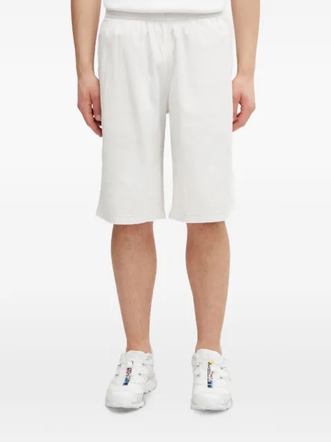 Gramicci elasticated logo-patch shorts Neutrals G6SUP019