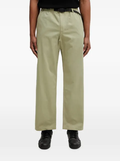 Gramicci belted straight-leg trousers Green G116OGT
