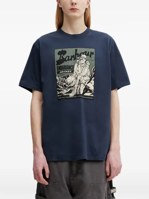 Barbour Conditions T-shirt Blue MTS1555