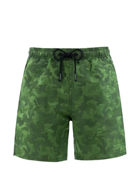 MC2 Saint Barth Harbour The Riviera camouflage swim shorts Green HARB001