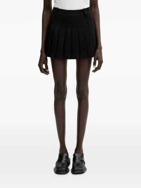 WRSTBHVR Nuria pleated mini kirt Black W6726AM3455