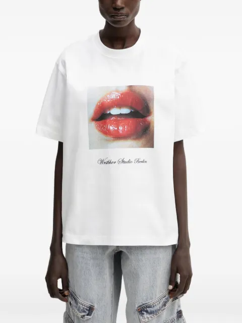 WRSTBHVR Zalno graphic-print T-shirt White U1026TT3441