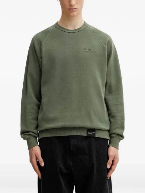 Neighborhood logo-embroidered sweatshirt Green 261FPNHCSM01