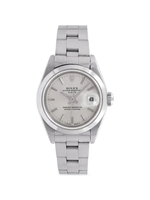 Rolex Oyster Perpetual Date 26mm watch Silver 69160