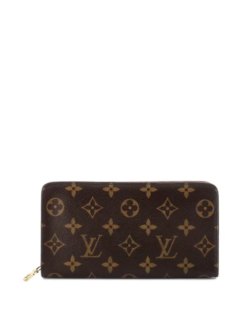 Louis Vuitton Pre-Owned Porte-Monnaie Zippy Wallet Monogram Canvas small wallets Brown NJU19CTMPY95F77Z