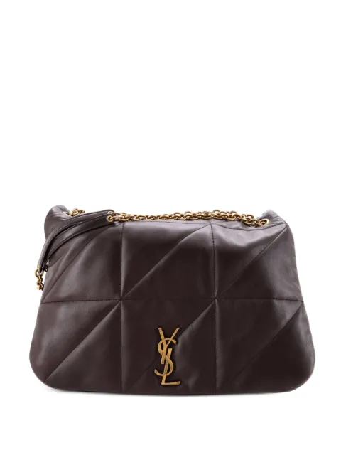 Saint Laurent Pre-Owned Jamie 4.3 Quilted Leather Large shoulder bag Brown XQUIDIFK02BG19KQ