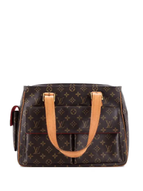 Louis Vuitton Pre-Owned Multipli Cite Handbag Monogram Canvas satchel Brown IUH4QJEJQIXNT9NB