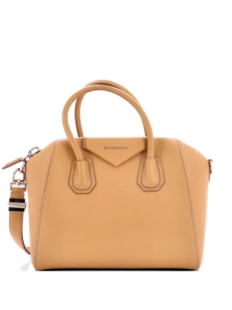 Givenchy Pre-Owned Antigona Bag Leather Small satchel Brown 5W0TRJ348G0LNEDY