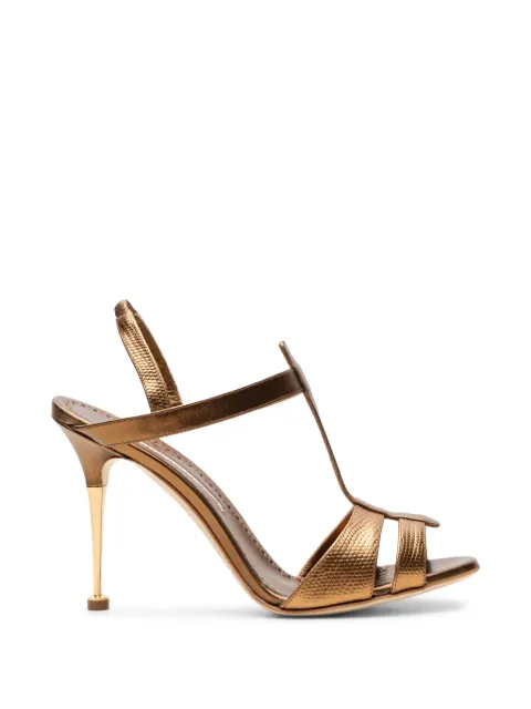 Manolo Blahnik Retaux t-bar sandals Brown 42521290001