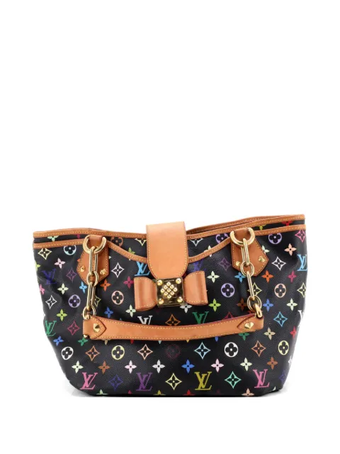 Louis Vuitton Pre-Owned Annie Handbag Monogram Multicolor MM tote bag Black UGFLLHTI5CMNEUWL