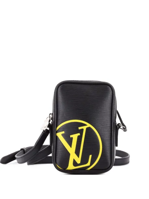 Louis Vuitton Pre-Owned Danube Handbag Initials Epi Leather PPM crossbody bag Black EPNCUSHSFHQ823DX