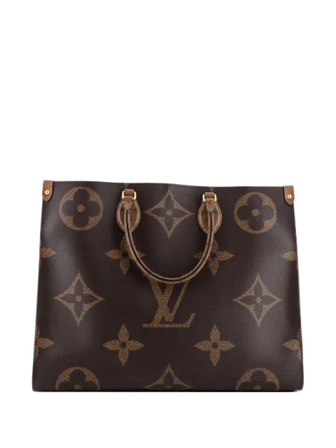 Louis Vuitton Pre-Owned OnTheGo Reverse Monogram Giant GM tote bag Brown AWZLF72XDC2DHCQY