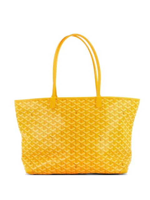 Goyard Pre-Owned Artois Tote Coated Canvas MM shoulder bag Yellow FLAU3L13TXICOIWY