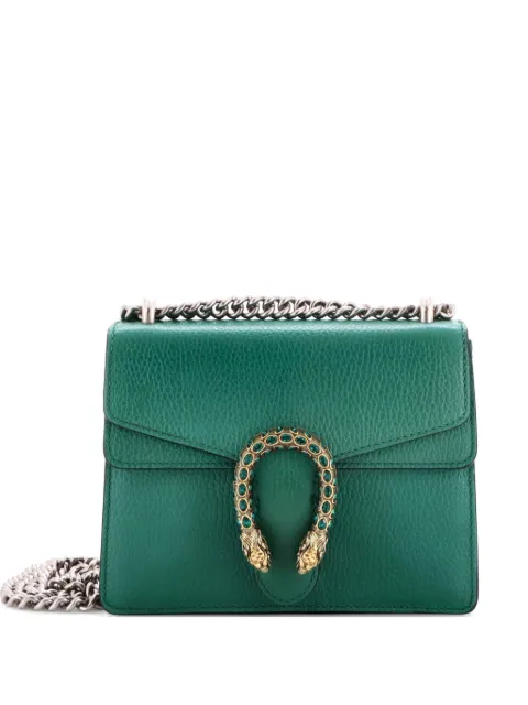 Gucci Pre-Owned Dionysus Bag Leather Mini crossbody bag Green CPR53VN0JP13ZTRT